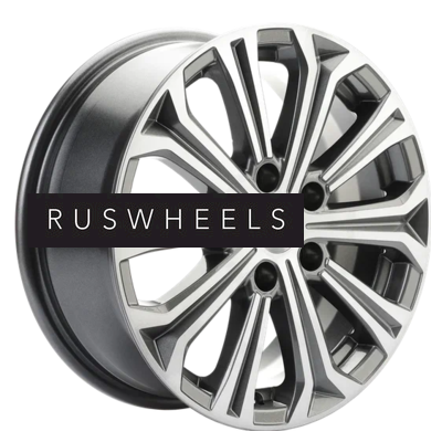 Диски Khomen Wheels 6,5x16/5x108 ET50 D63,3 KHW1610 (Focus) Gray-FP Диски Khomen Wheels 6,5x16/5x108 ET50 D63,3 KHW1610 (Focus) Gray-FP