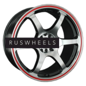 Диски LS 8,5x18/5x100 ET40 D73,1 544 BKFRL (конус)