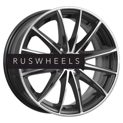 Диски КИК 6x15/4x100 ET46 D54,1 Пойнт Бланк-оригинал (KC884) Алмаз черный SK Диски КИК 6x15/4x100 ET46 D54,1 Пойнт Бланк-оригинал (KC884) Алмаз черный SK