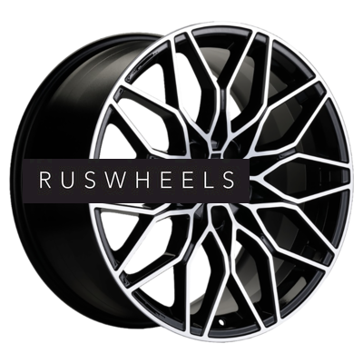 Диски Khomen Wheels 7x18/5x108 ET41 D65,1 KHW1813 (Exeed RX) Black-FP Диски Khomen Wheels 7x18/5x108 ET41 D65,1 KHW1813 (Exeed RX) Black-FP