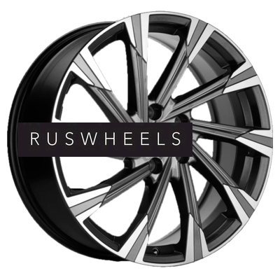 Диски Khomen Wheels  KHW1901 (Sportage)  7,5\R19 5*114,3 ET50,5  d67,1  Gray-FP  [WHS503956]