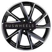 Диски Khomen Wheels 7x17/5x114,3 ET50 D67,1 KHW1714 (CX-5/Seltos/Optima) Black-FP Диски Khomen Wheels 7x17/5x114,3 ET50 D67,1 KHW1714 (CX-5/Seltos/Optima) Black-FP