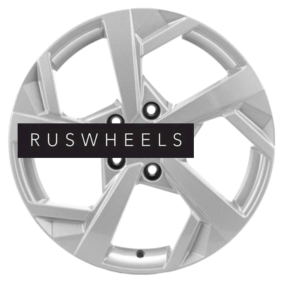 Диски Khomen Wheels 7x17/5x114,3 ET45 D67,1 KHW1712 (CX-5/i40/X-Trail) F-Silver
