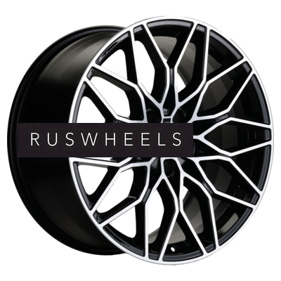 Диски Khomen Wheels 7x18/5x114,3 ET40 D66,1 KHW1813 (Qashqai) Black-FP Диски Khomen Wheels 7x18/5x114,3 ET40 D66,1 KHW1813 (Qashqai) Black-FP