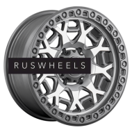 Диски LS FlowForming 9x17/5x150 ET25 D110,1 RC91 MGMF (конус, Колпак+лого)