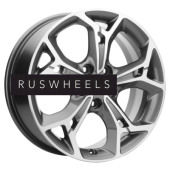 Диски Khomen Wheels 7x17/5x108 ET50 D63,35 KHW1702 (Ford C-Max) Gray-FP Диски Khomen Wheels 7x17/5x108 ET50 D63,35 KHW1702 (Ford C-Max) Gray-FP