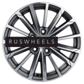Диски Khomen Wheels 6,5x16/5x110 ET46 D63,3 KHW1611 (Changan CS35) Gray-FP Диски Khomen Wheels 6,5x16/5x110 ET46 D63,3 KHW1611 (Changan CS35) Gray-FP