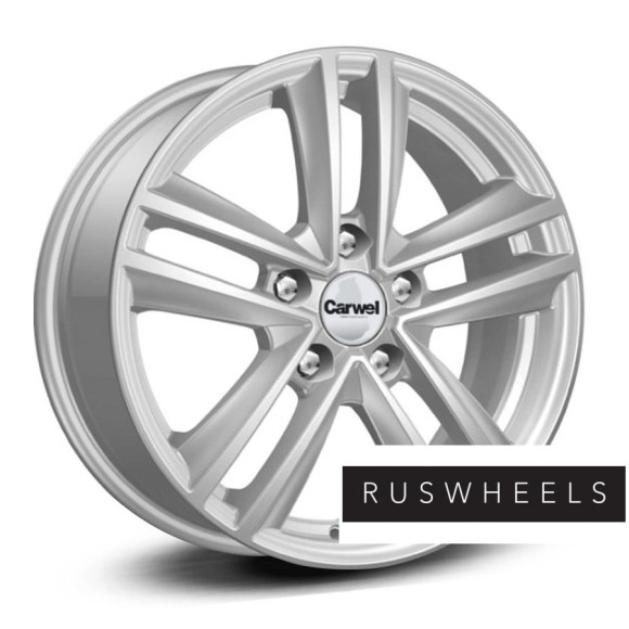 Диски Carwel R15 / 6J PCD 5x105 ЕТ 39 ЦО 56.6 Неро