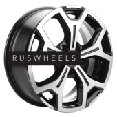 Диски Khomen Wheels 6,5x17/5x114,3 ET40 D64,1 KHW1710 (Haval F7/F7x) Black-FP Диски Khomen Wheels 6,5x17/5x114,3 ET40 D64,1 KHW1710 (Haval F7/F7x) Black-FP