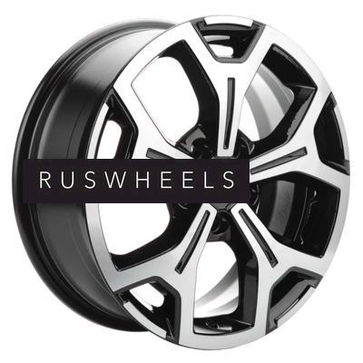 Диски Khomen Wheels 6,5x17/5x114,3 ET40 D64,1 KHW1710 (Haval F7/F7x) Black-FP Диски Khomen Wheels 6,5x17/5x114,3 ET40 D64,1 KHW1710 (Haval F7/F7x) Black-FP
