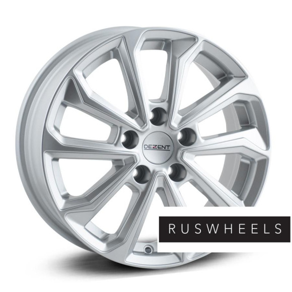 Диски Dezent R15 / 6J PCD 5x112 ЕТ 43 ЦО 57.1 KS silver