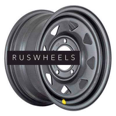 Диски Off-Road Wheels 7x15/5x139,7 ET25 D98,5 ВАЗ Нива Стальной темно-серый (треуг. мелкий, с увелич.полкой под суппорт)