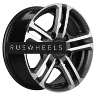 Диски Khomen Wheels 6,5x16/5x139,7 ET35 D98,5 KHW1602 (Niva 4x4 Bronto) Gray-FP (под ORG)