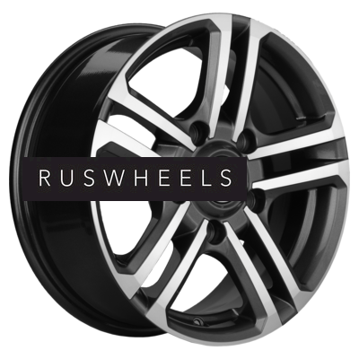 Диски Khomen Wheels 6,5x16/5x139,7 ET35 D98,5 KHW1602 (Niva 4x4 Bronto) Gray-FP (под ORG)