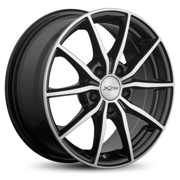 Диски Xtrike 6.5\R15 5*108 ET38 d67.1 BK/FP
