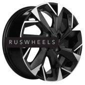 Диски Khomen Wheels 5,5x14/4x100 ET43 D60,1 KHW1402 (Toyota Corolla) Black-FP