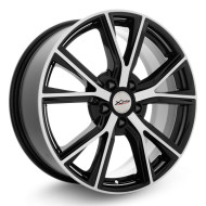 Диски Xtrike 7.5\R18 5*114.3 ET35 d67.1 BK/FP Диски Xtrike 7.5\R18 5*114.3 ET35 d67.1 BK/FP