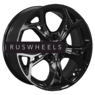 Диски Khomen Wheels 7x17/5x110 ET45 D67,1 KHW1702 (DFM580) Black