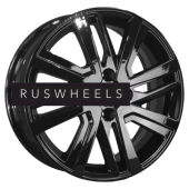 Диски Khomen Wheels 6x16/4x100 ET46 D54,1 KHW1609 (Rio II/Solaris II) Black Диски Khomen Wheels 6x16/4x100 ET46 D54,1 KHW1609 (Rio II/Solaris II) Black
