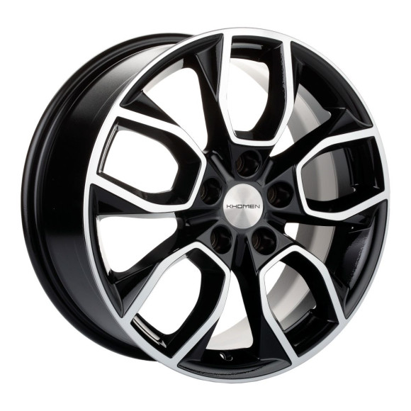Диски Khomen Wheels 7x17/5x110 ET46 D63,3 KHW1713 (Changan CS35 Plus) Black Диски Khomen Wheels 7x17/5x110 ET46 D63,3 KHW1713 (Changan CS35 Plus) Black