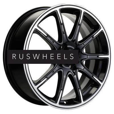Диски Khomen Wheels 6,5x17/4x98 ET38 D58,6 KHW1707 (Lada Granta) Black-FP