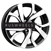 Диски КИК 6,5x16/5x105 ET39 D56,6 Палермо-оригинал (КС607) Алмаз черный Диски КИК 6,5x16/5x105 ET39 D56,6 Палермо-оригинал (КС607) Алмаз черный