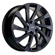 Диски Khomen Wheels 7.5\R19 5*108 ET33 d60.1 Black