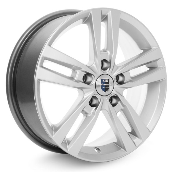 Диски КиК 6.5\R16 5*114.3 ET45 d67.1 Сильвер SK