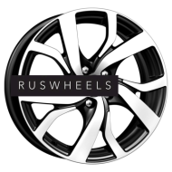 Диски КИК 6,5x16/5x114,3 ET46 D67,1 Палермо-оригинал (КС607) Алмаз черный Диски КИК 6,5x16/5x114,3 ET46 D67,1 Палермо-оригинал (КС607) Алмаз черный