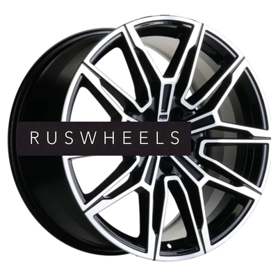 Диски Khomen Wheels 8,5x19/5x114,3 ET35 D60,1 KHW1904 (RAV4) Black-FP Диски Khomen Wheels 8,5x19/5x114,3 ET35 D60,1 KHW1904 (RAV4) Black-FP
