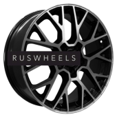 Диски Khomen Wheels 7x18/5x114,3 ET45 D67,1 KHW1818 (Mazda CX-5/Kia Seltos) Black-FP Диски Khomen Wheels 7x18/5x114,3 ET45 D67,1 KHW1818 (Mazda CX-5/Kia Seltos) Black-FP