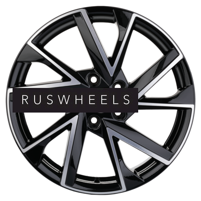 Диски Khomen Wheels 7x17/5x114,3 ET45 D60,1 KHW1714 (Changan/Geely/Lexus/Toyota) Black-FP Диски Khomen Wheels 7x17/5x114,3 ET45 D60,1 KHW1714 (Changan/Geely/Lexus/Toyota) Black-FP