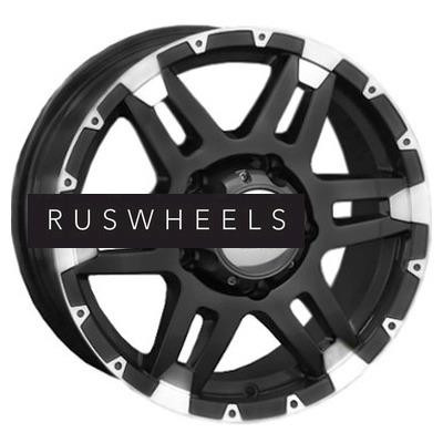 Диски LS 7x16/6x139,7 ET46 D67,1 212 BKF (Колпак+лого)