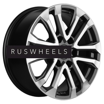 Диски Khomen Wheels 7,5x18/6x114,3 ET38 D67,1 KHW1805 (Mohave) Gray-FP Диски Khomen Wheels 7,5x18/6x114,3 ET38 D67,1 KHW1805 (Mohave) Gray-FP