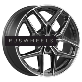 Диски КИК 7x17/5x114,3 ET38 D67,1 Юнион (КС1025) Алмаз черный