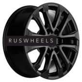 Диски Khomen Wheels 7.5\R18 6*139.7 ET25 d106.1 Black Диски Khomen Wheels 7.5\R18 6*139.7 ET25 d106.1 Black