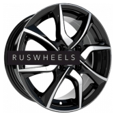 Диски СКАД 6x15/4x100 ET45 D54,1 Тулон (КЛ233) графит