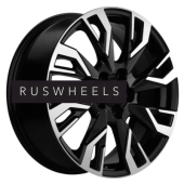Диски Khomen Wheels 7x18/5x114,3 ET35 D66,1 KHW1809 (Koleos) Black-FP